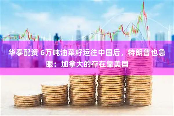 华泰配资 6万吨油菜籽运往中国后，特朗普也急眼：加拿大的存在靠美国